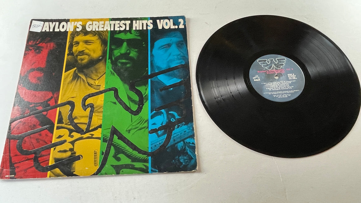 Waylon Jennings Waylon's Greatest Hits Vol.2 Used Vinyl LP VG+\G+