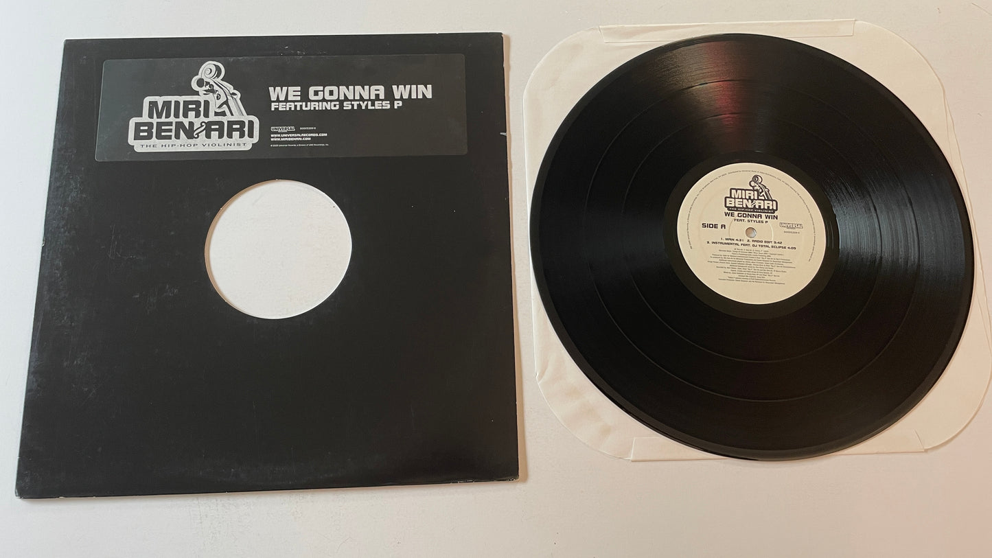 Miri Ben-Ari We Gonna Win 12" Used Vinyl Single VG+\VG