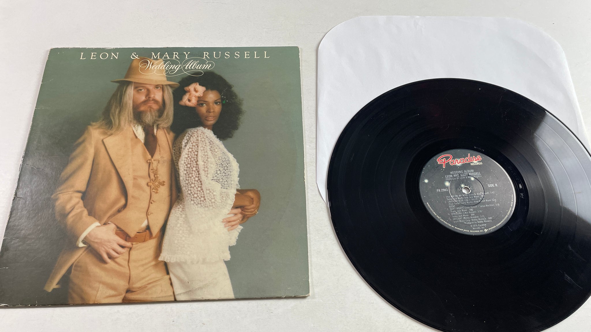 Leon & Mary Russell Wedding Album Used Vinyl LP VG\VG - Slow