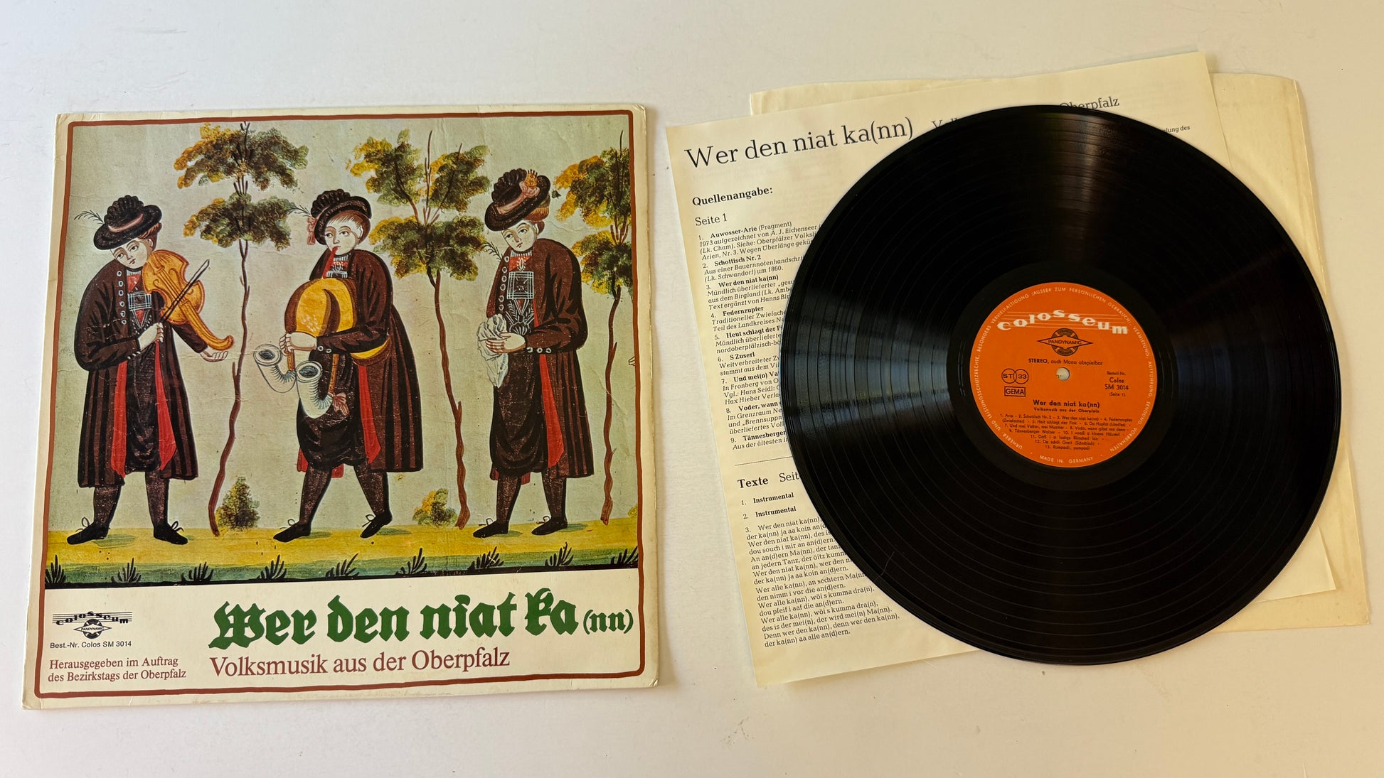 Various Wer Den Niat Ka(nn) - Volksmusik Aus Der Oberpfalz Used Vinyl LP VG+\VG+