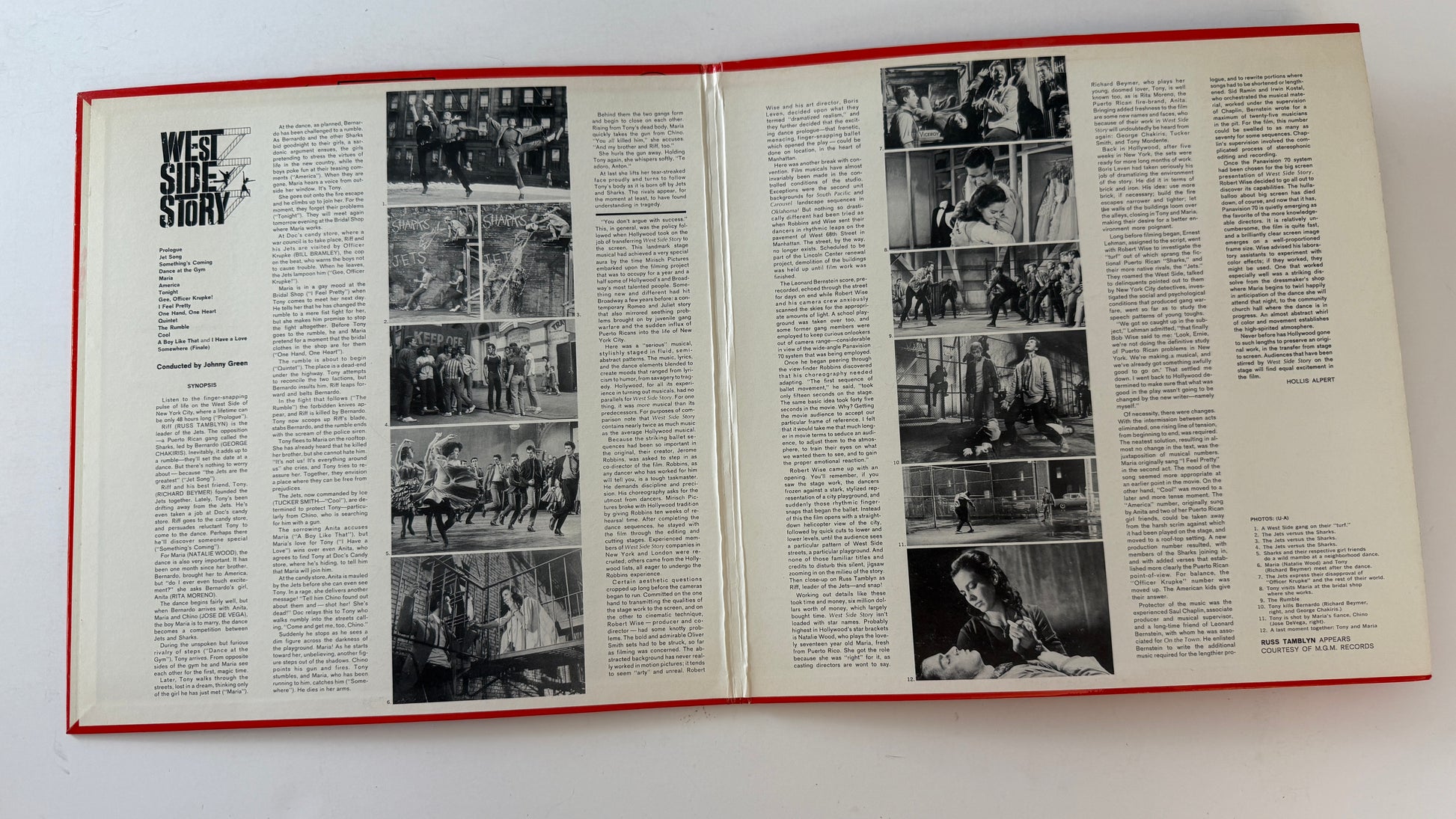 Leonard Bernstein West Side Story (The Original Sound Track Recording) Used Vinyl LP VG+\VG+