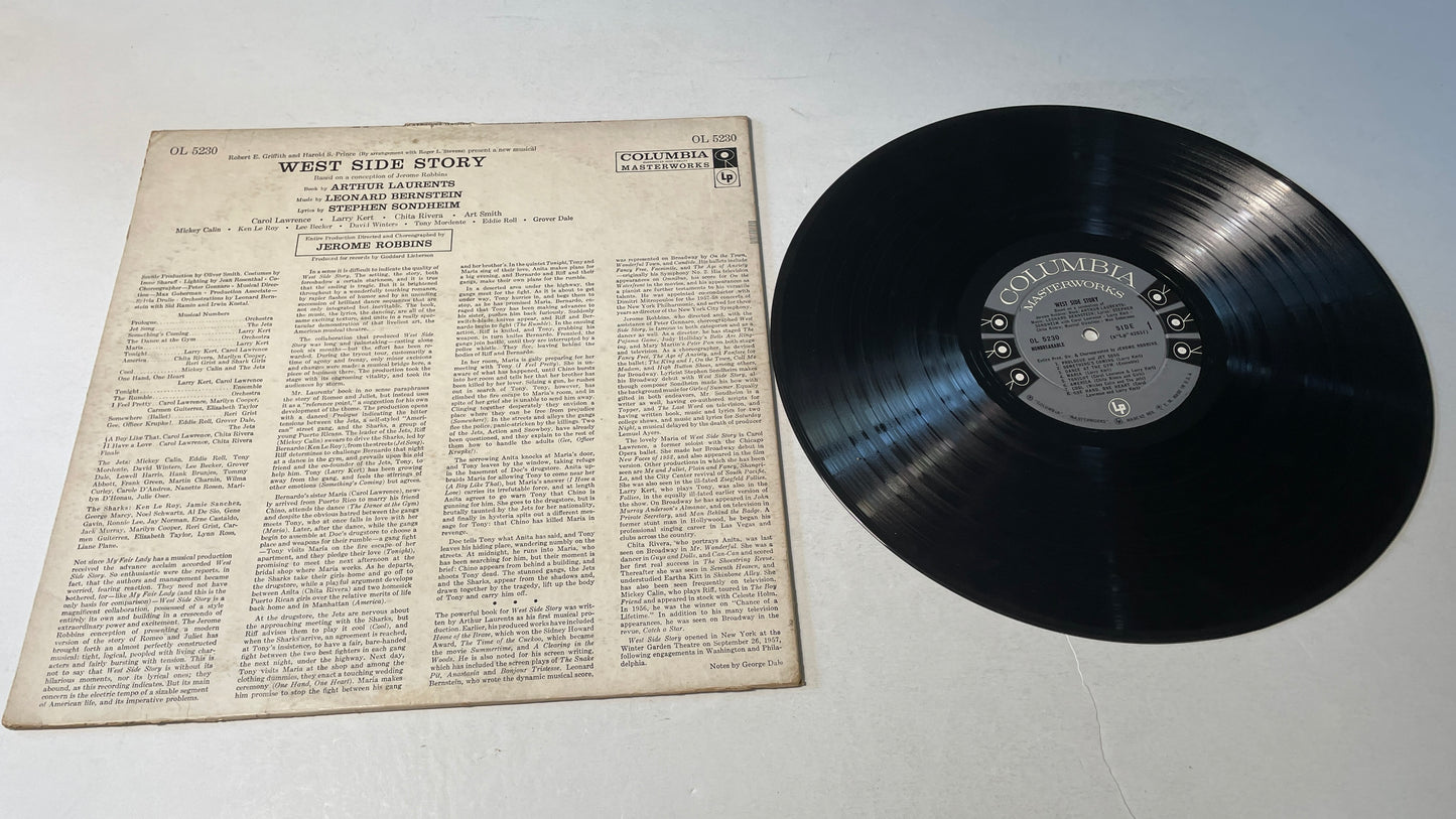 Arthur Laurents West Side Story Used Vinyl LP VG\VG