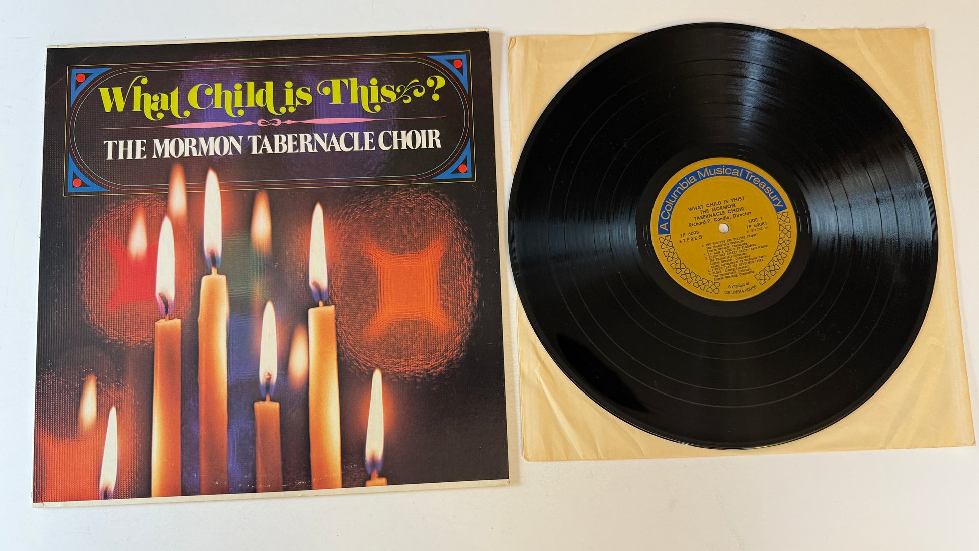 Mormon Tabernacle Choir What Child Is This? Used Vinyl LP VG+\VG+
