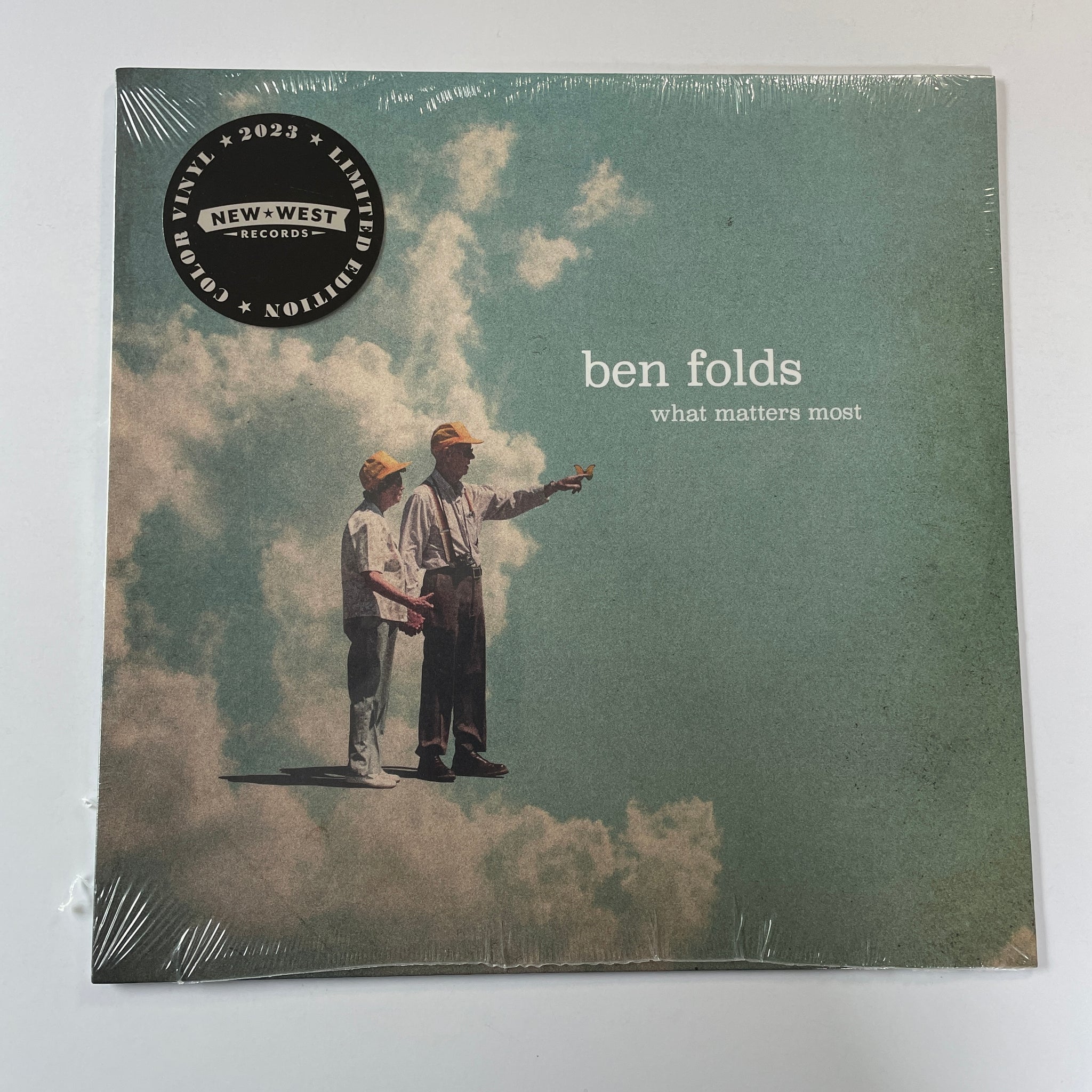 Ben Folds What Matters Most New Colored Vinyl LP M\M Slow Turnin Vinyl