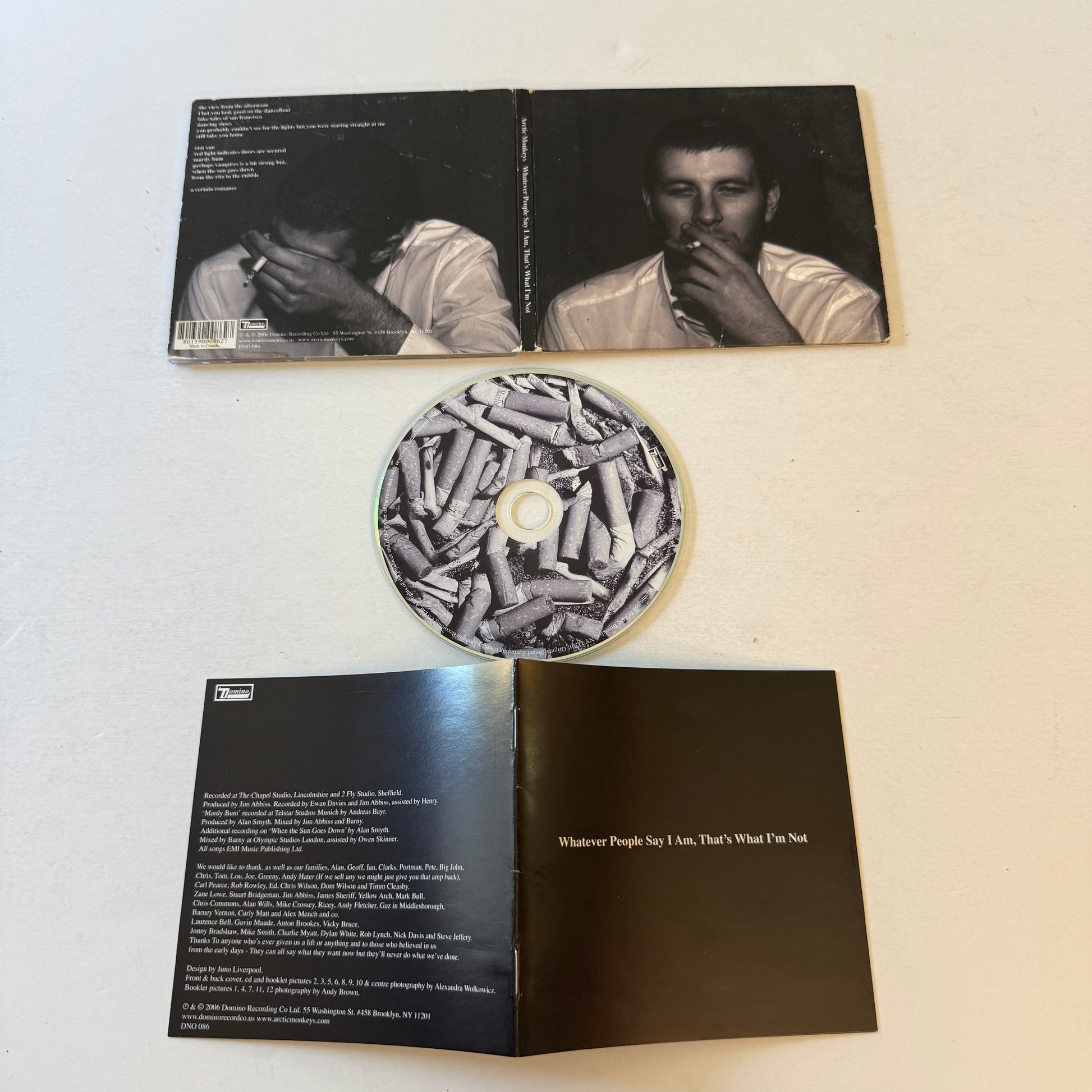 Arctic Monkeys Whatever People Say I Am, That's What I'm Not Used CD VG+\VG