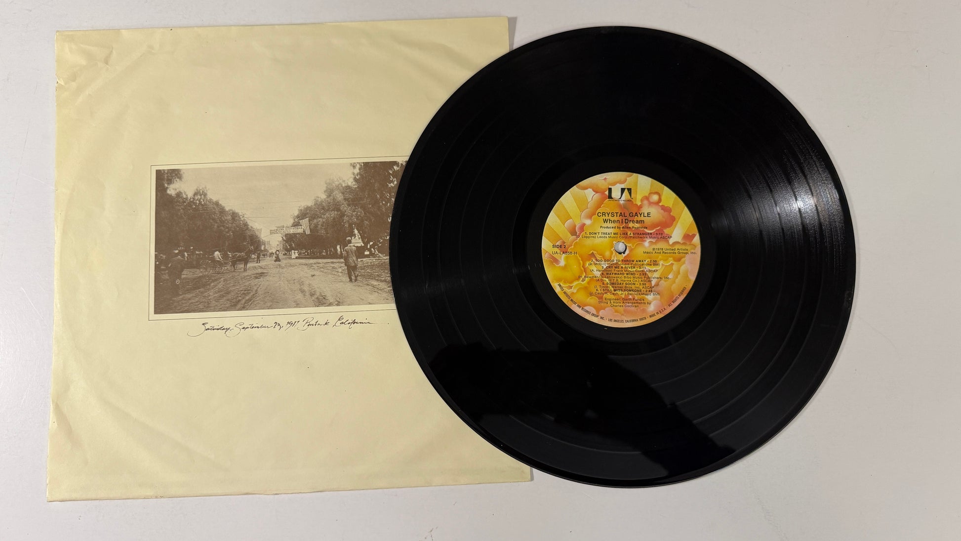Crystal Gayle When I Dream Used Vinyl LP VG+\VG