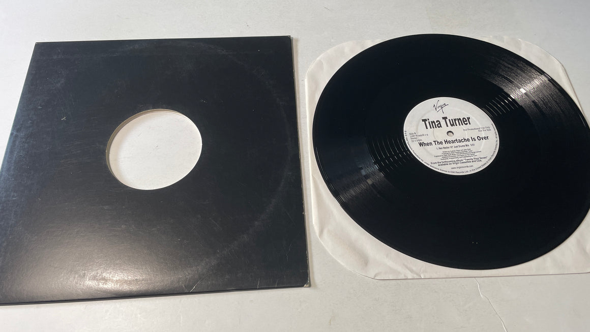 Tina Turner When The Heartache Is Over (Hex Hector Remixes) 12" Used Vinyl Single VG+\VG