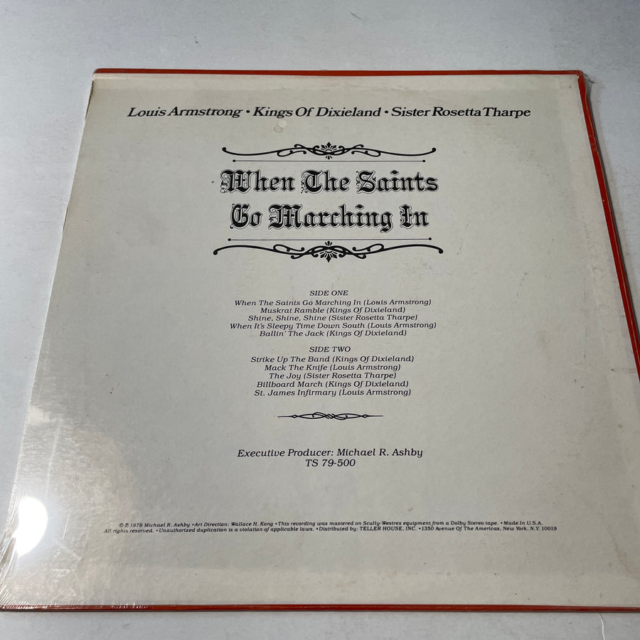 Louis Armstrong When The Saints Go Marching In New Vinyl LP M\NM