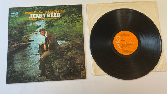 Jerry Reed When You're Hot, You're Hot Used Vinyl LP VG+\VG+