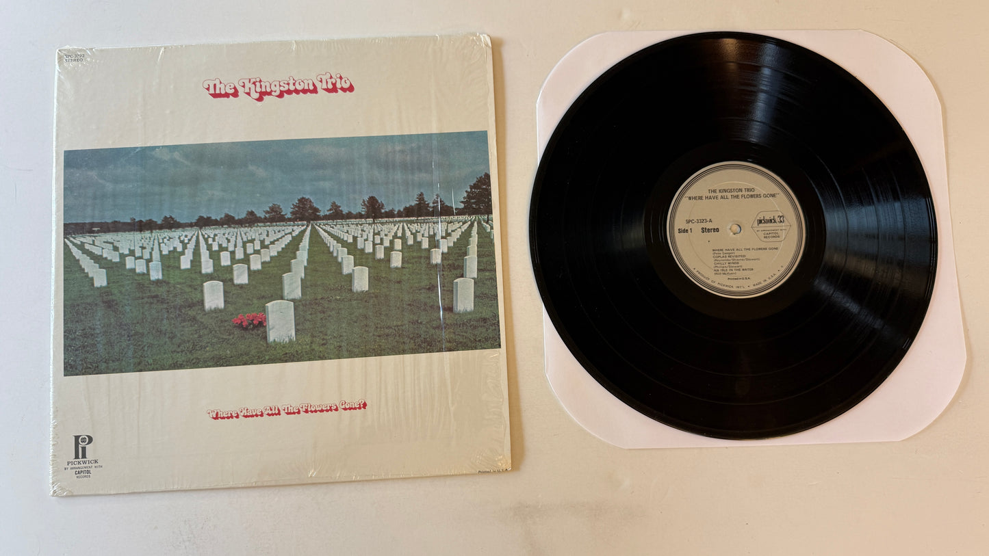 Kingston Trio Where Have All The Flowers Gone? Used Vinyl LP VG+\VG+