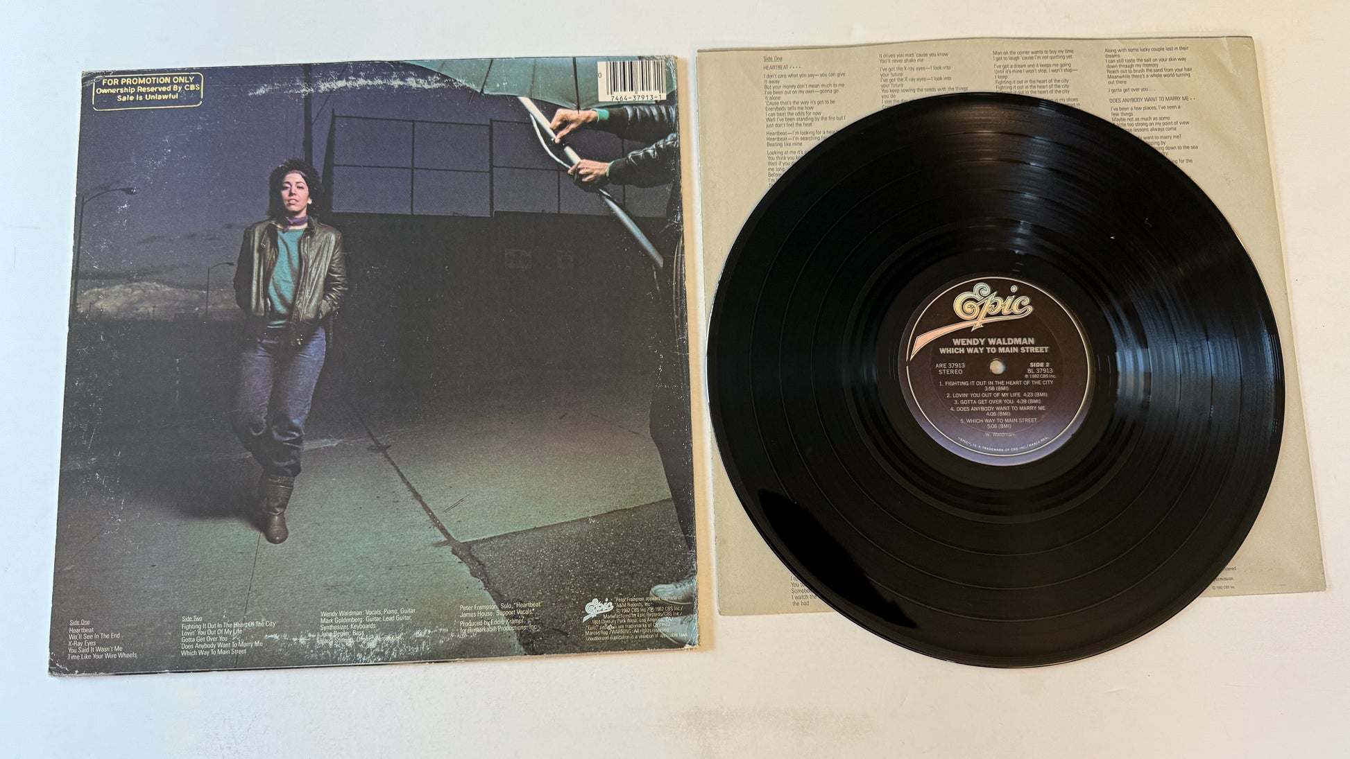 Wendy Waldman Which Way To Main Street Used Vinyl LP VG+\VG