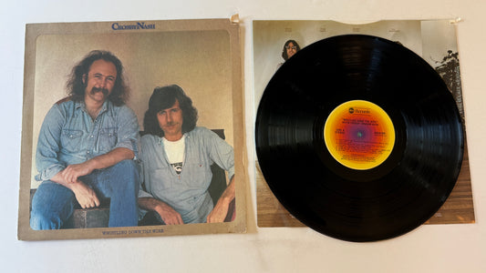 Crosby & Nash Whistling Down The Wire Used Vinyl LP VG+\G+