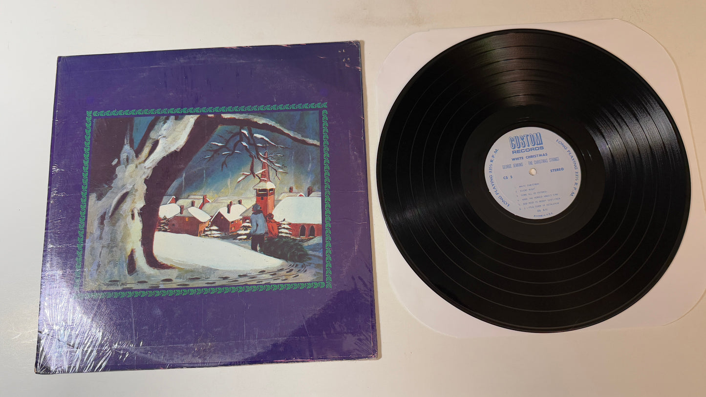 George Jenkins White Christmas Used Vinyl LP VG+\VG+