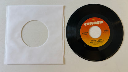 Men At Work Who Can It Be Now? Used 45 RPM 7" Vinyl VG+\
