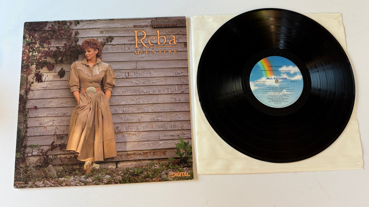 Reba McEntire Whoever's In New England Used Vinyl LP VG+\VG+