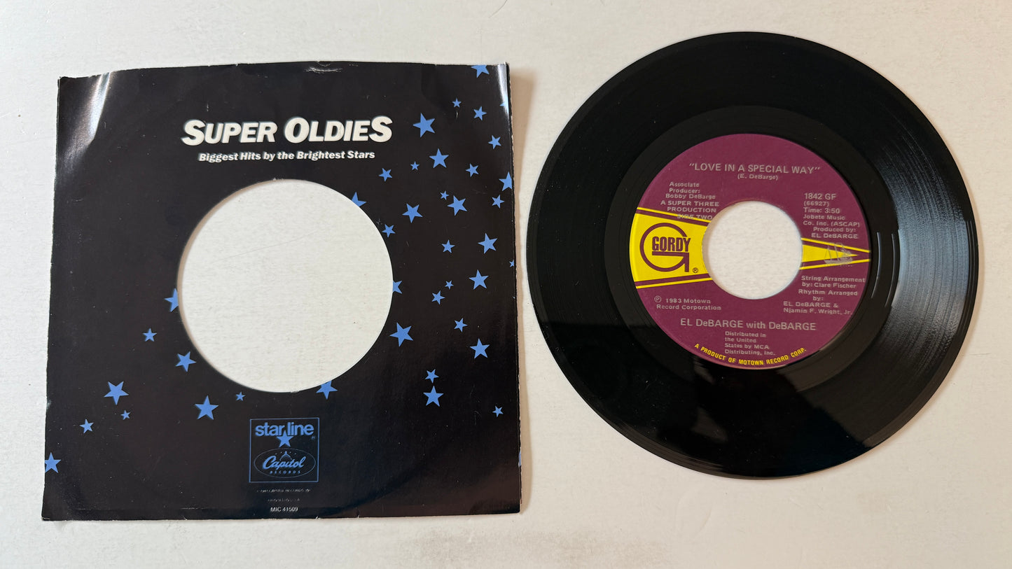 El DeBarge Who's Johnny ("Short Circuit" Theme) Used 45 RPM 7" Vinyl VG+\