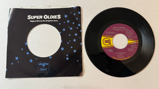 El DeBarge Who's Johnny ("Short Circuit" Theme) Used 45 RPM 7" Vinyl VG+\