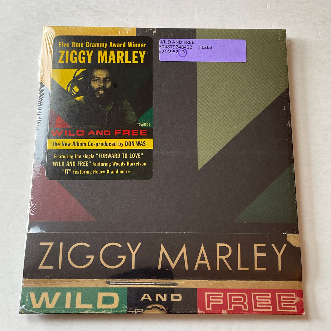 Ziggy Marley Wild And Free New Sealed CD M\M