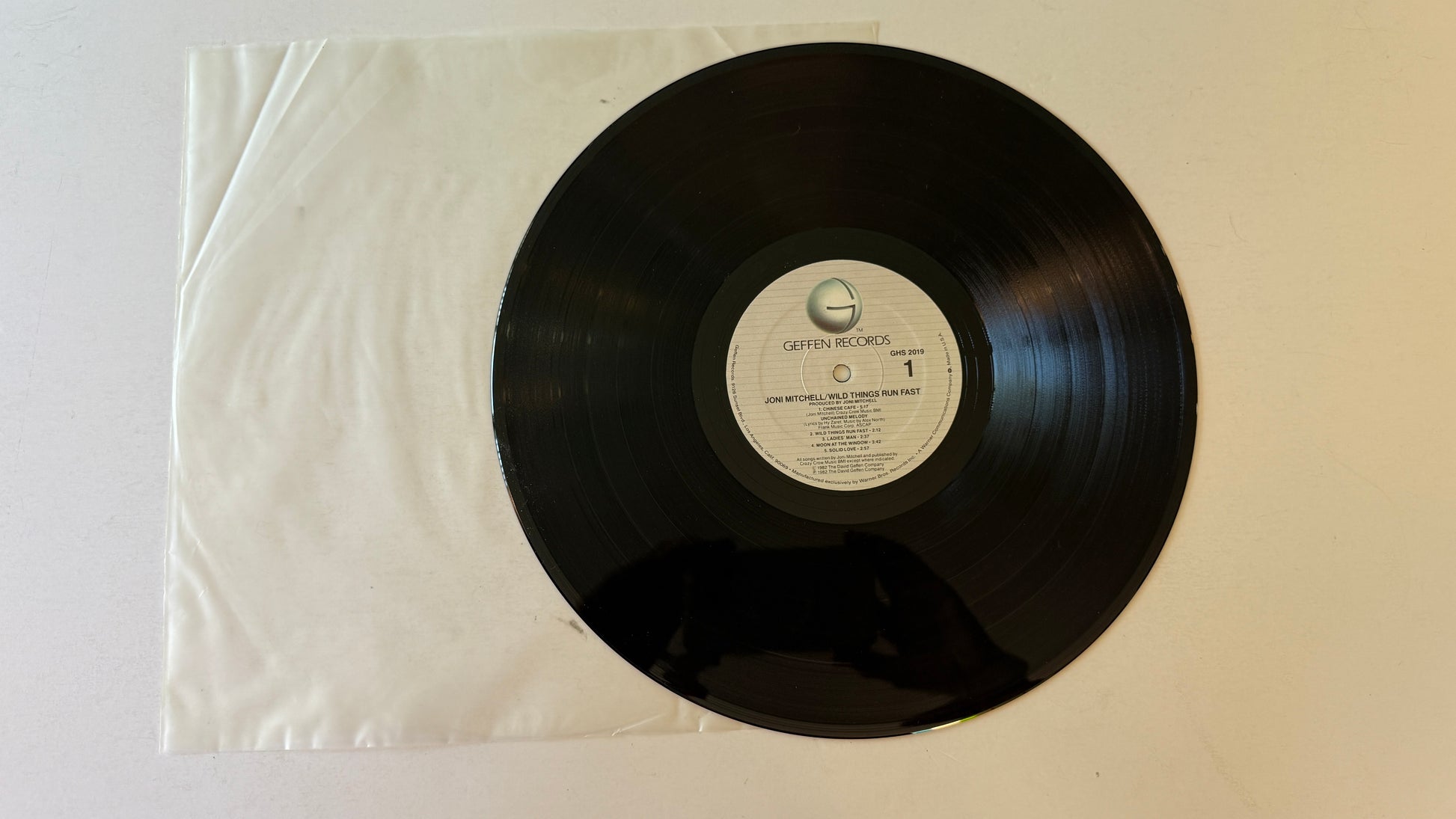 Joni Mitchell Wild Things Run Fast Used Vinyl LP VG+\VG