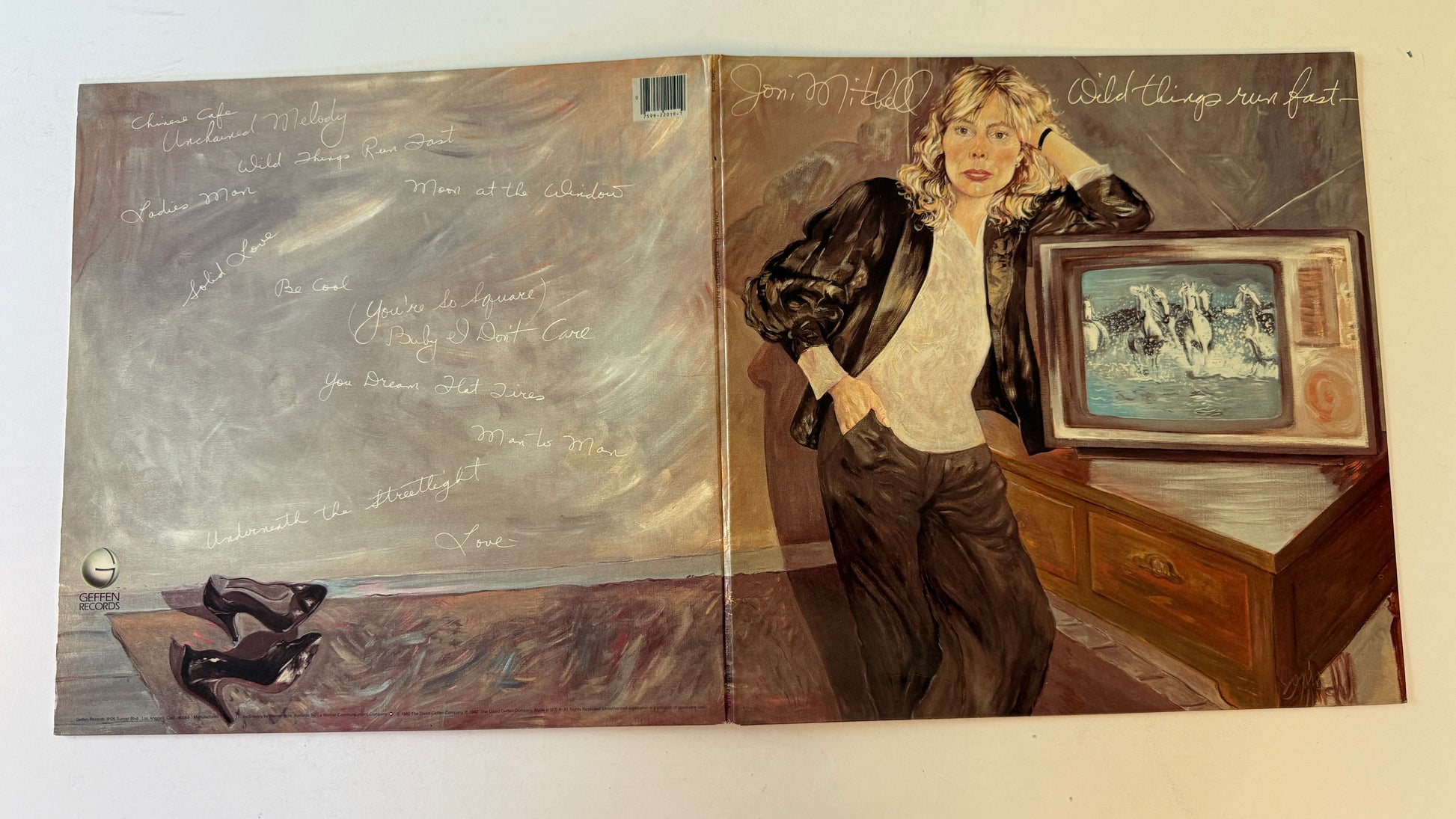 Joni Mitchell Wild Things Run Fast Used Vinyl LP VG+\VG