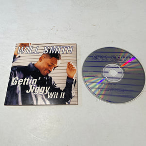 Will Smith Gettin' Jiggy Wit It Used CD Single VG+\VG+