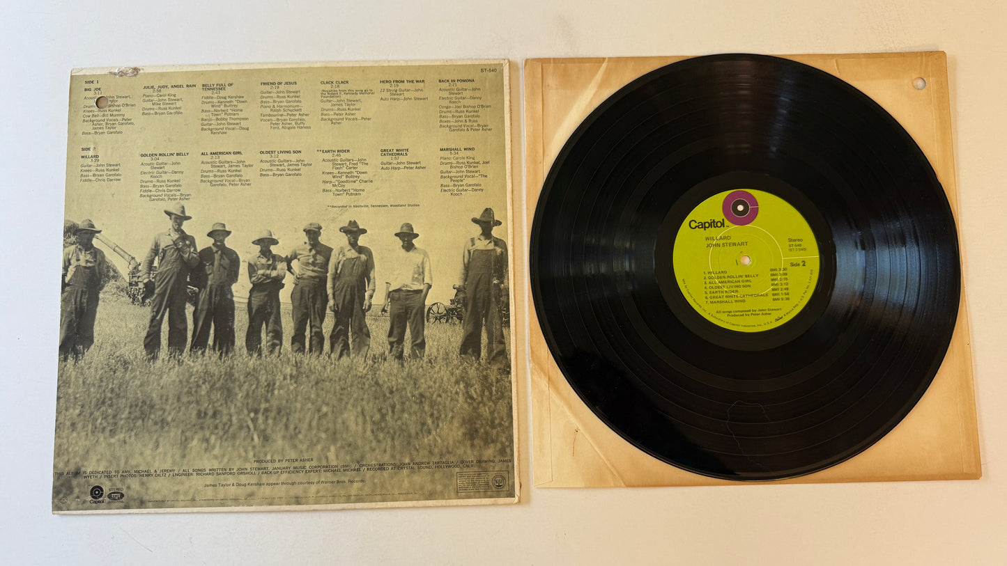 John Stewart Willard Used Vinyl LP VG+\VG