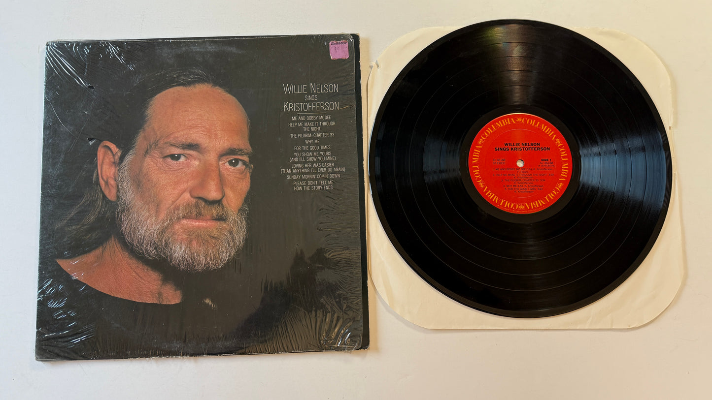 Willie Nelson Willie Nelson Sings Kristofferson Used Vinyl LP VG+\VG+