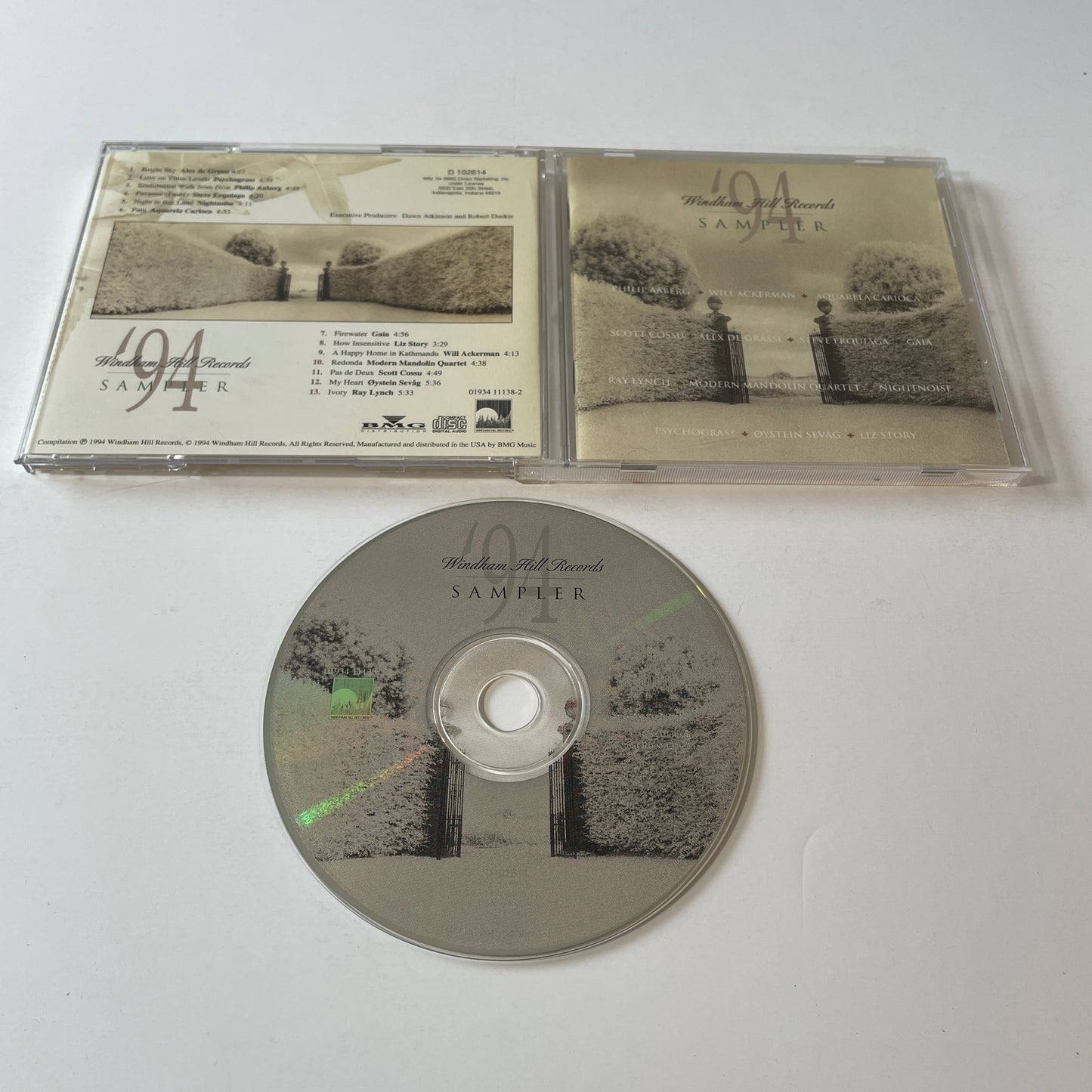 Windham Hill Artists Windham Hill Records Sampler '94 Used CD VG+\VG+