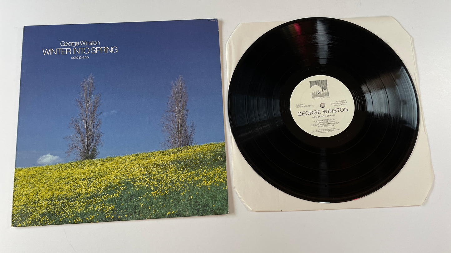 George Winston Winter Into Spring Used Vinyl LP VG+\VG+