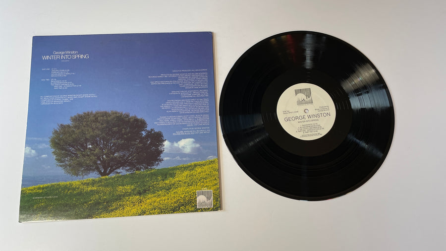 George Winston Winter Into Spring Used Vinyl LP VG+\VG