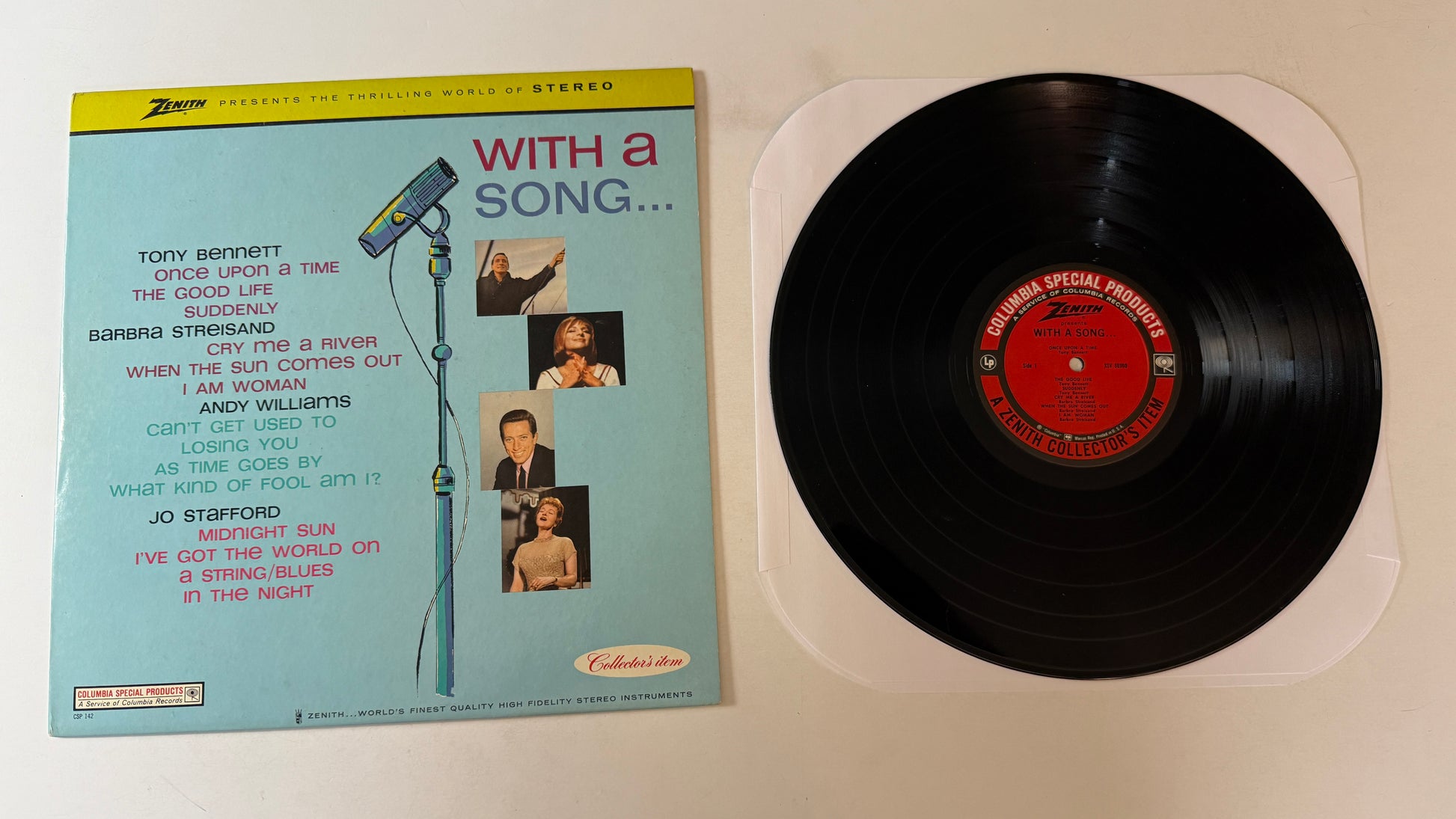 Various With A Song... Used Vinyl LP VG+\VG+