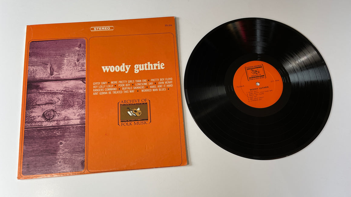 Woody Guthrie Woody Guthrie Used Vinyl LP VG+\VG+