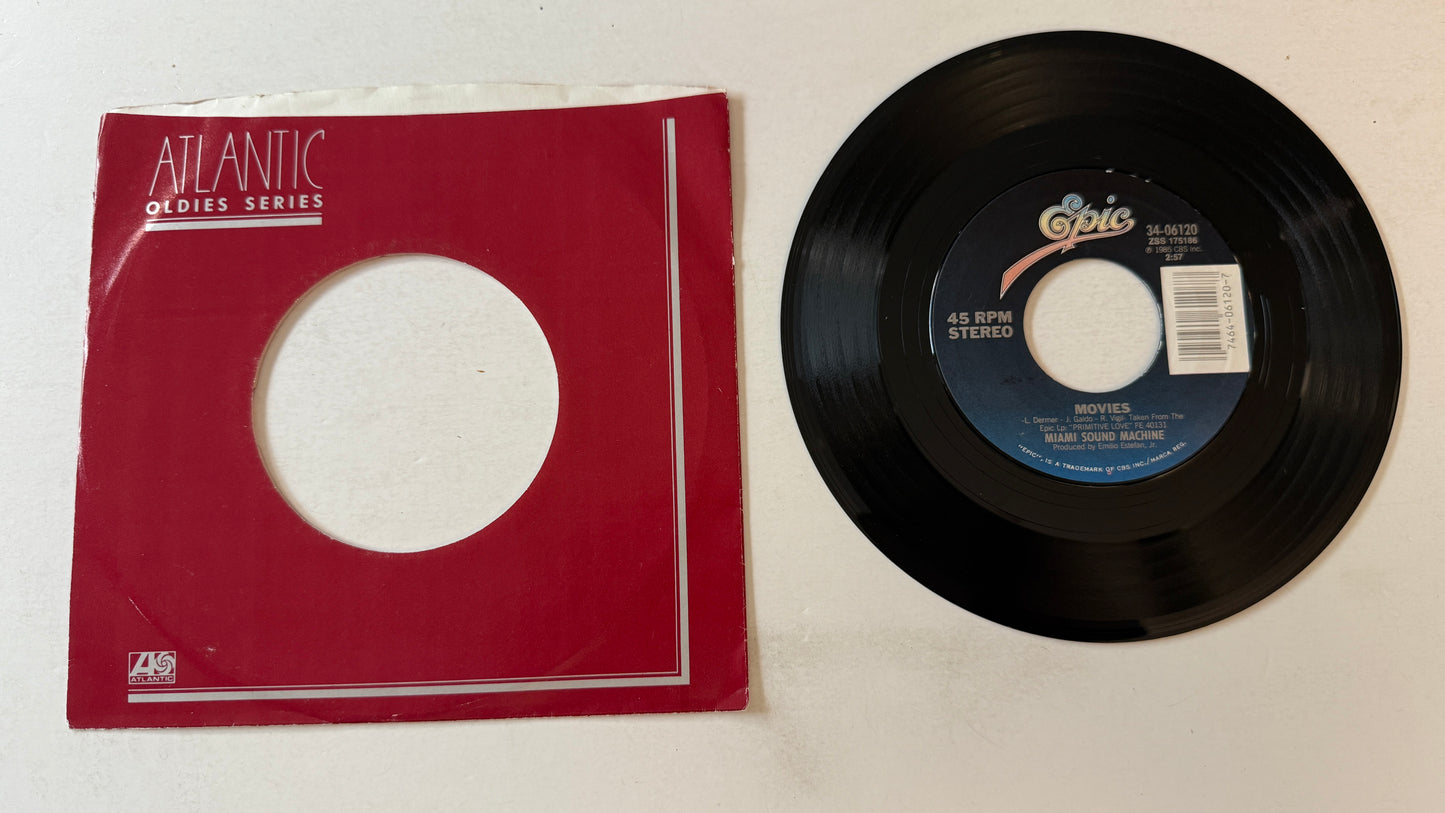 Miami Sound Machine Words Get In The Way Used 45 RPM 7" Vinyl VG+\