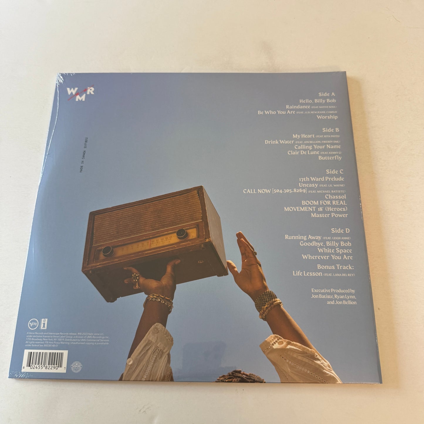 Jon Batiste World Music Radio New Colored Vinyl 2LP M\M