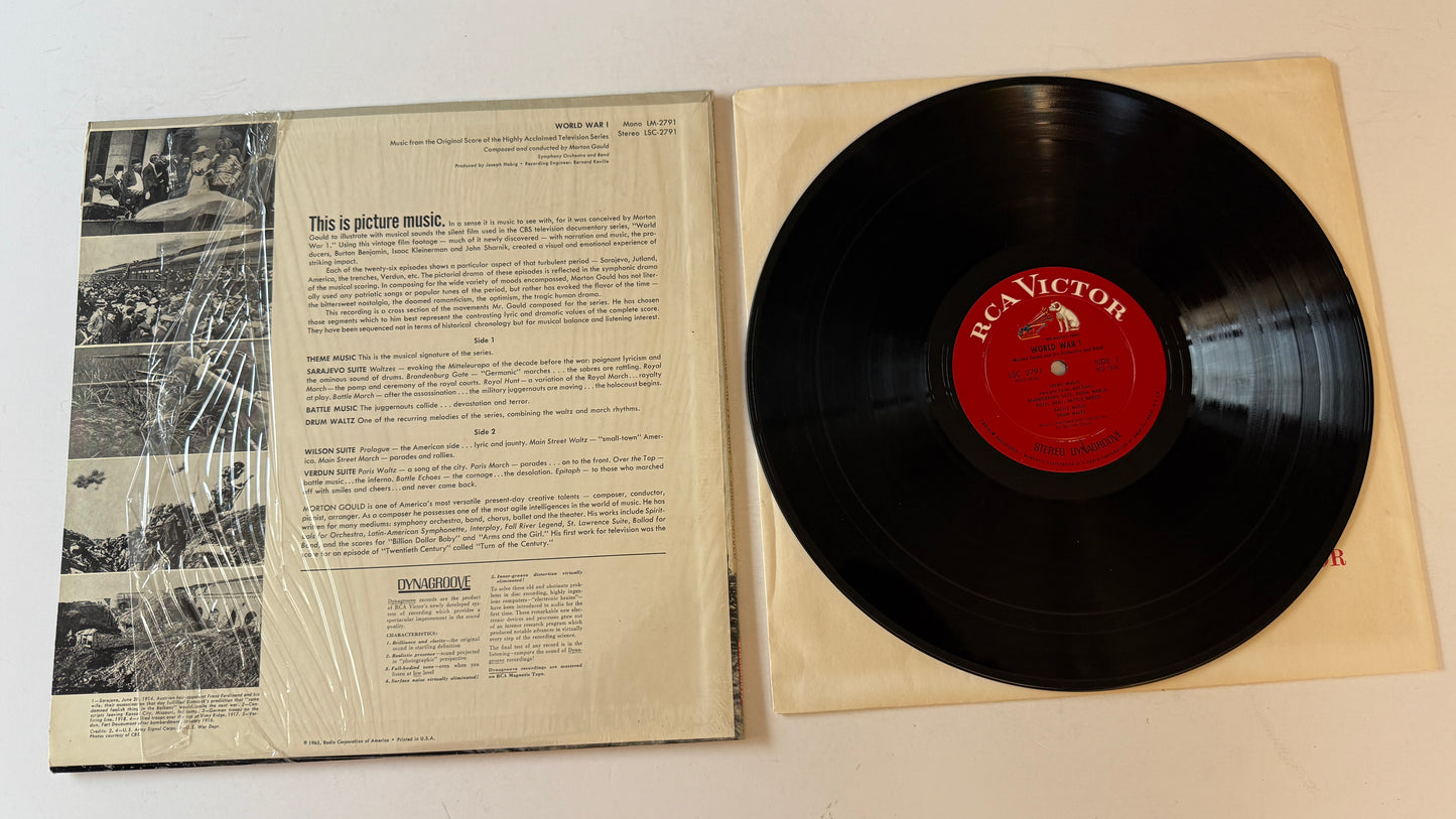 Morton Gould World War I (Original Score From The Highly Acclaimed Television Series) Used Vinyl LP VG+\VG+