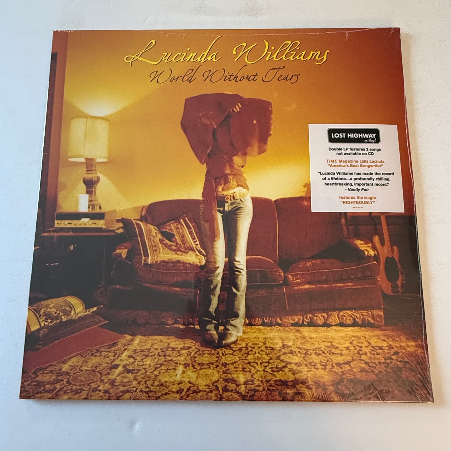 Lucinda Williams World Without Tears New Vinyl 2LP M\M