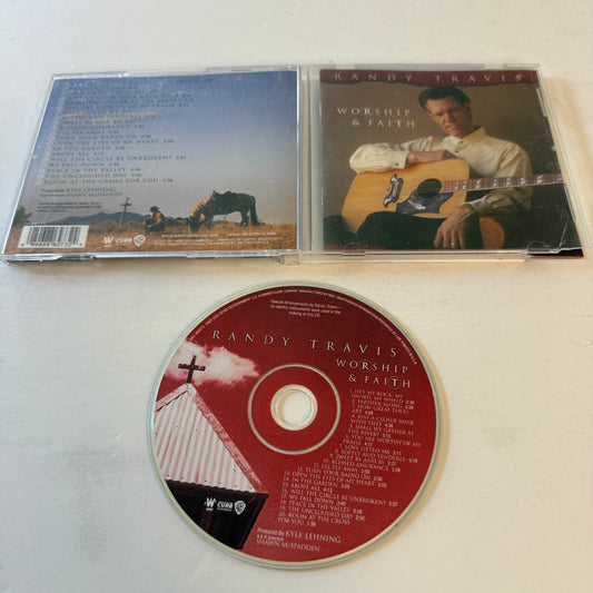 Randy Travis Worship & Faith Used CD VG+\VG