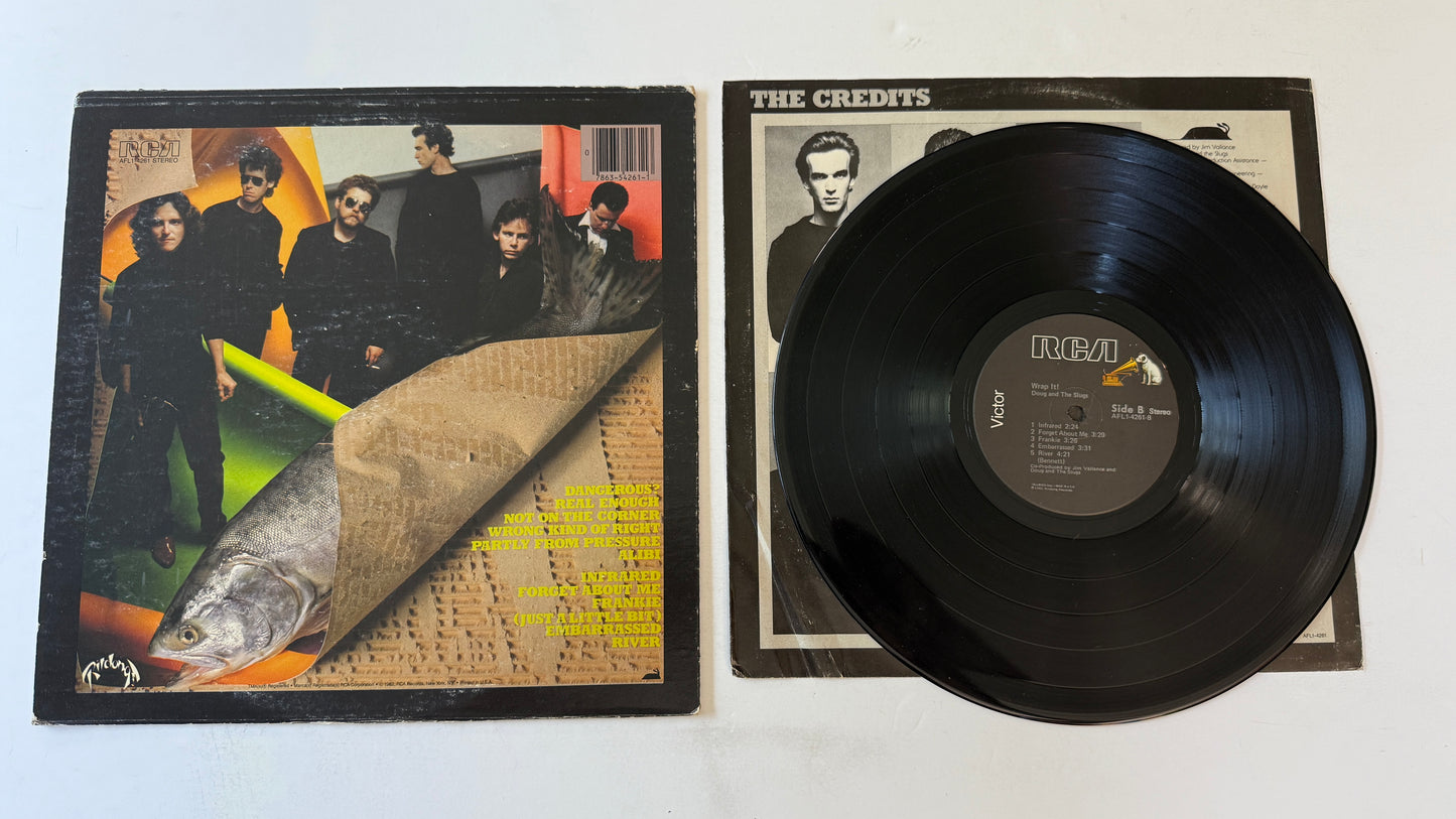 Doug And The Slugs Wrap It! Used Vinyl LP VG+\G+