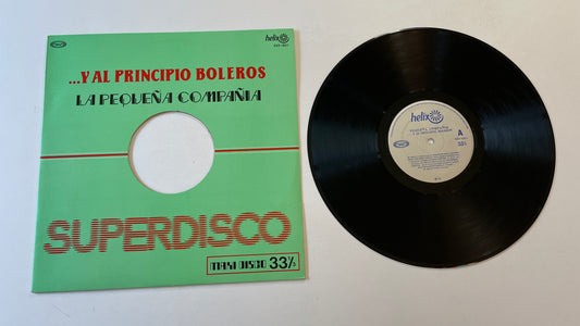 Pequena Compania ....Y Al Principio, Boleros Used Vinyl LP VG+\VG+