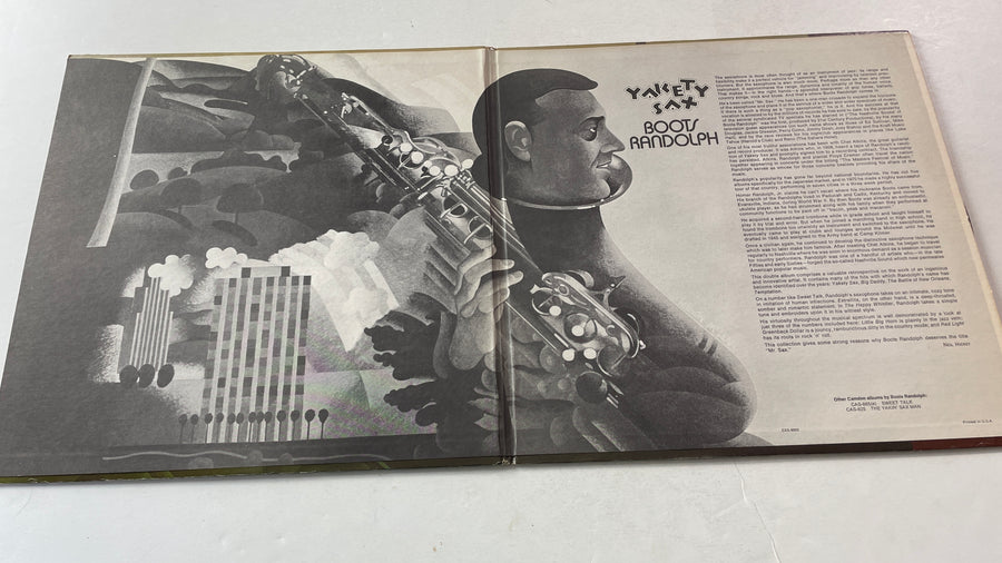 Boots Randolph Yakety Sax Used Vinyl LP VG+\VG