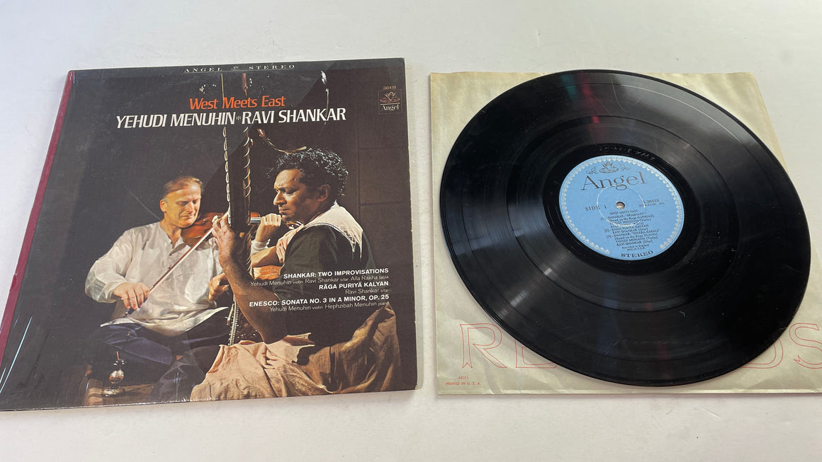 Yehudi Menuhin Ravi Shankar West Meets East Used Vinyl LP VG\VG