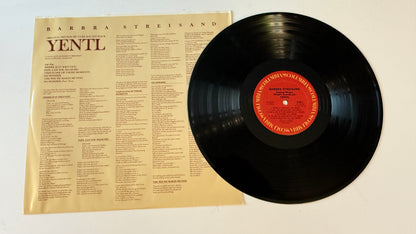 Barbra Streisand Yentl - Original Motion Picture Soundtrack Used Vinyl LP VG+\VG+