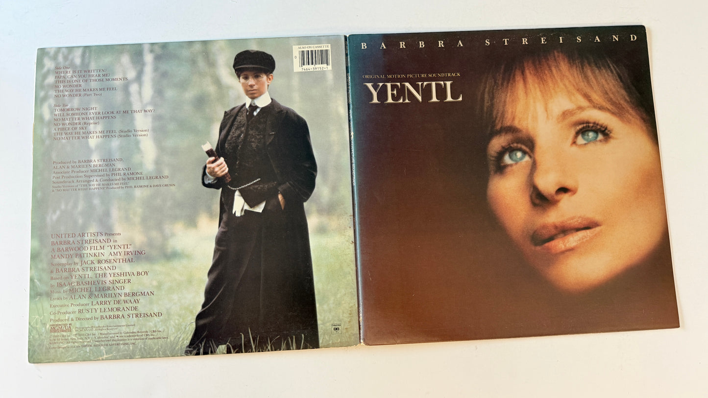 Barbra Streisand Yentl - Original Motion Picture Soundtrack Used Vinyl LP VG+\VG+