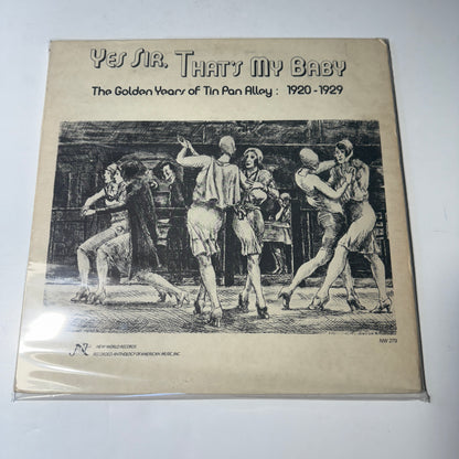 Various Yes Sir, That's My Baby (The Golden Years Of Tin Pan Alley 1920 Used Vinyl LP VG+\VG+
