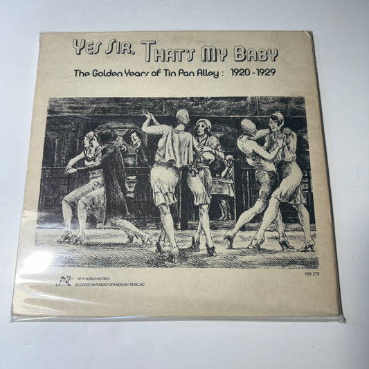 Various Yes Sir, That's My Baby (The Golden Years Of Tin Pan Alley 1920 Used Vinyl LP VG+\VG+