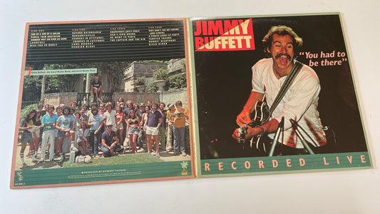 Jimmy Buffett You Had To Be There Used Vinyl 2LP VG+\VG+