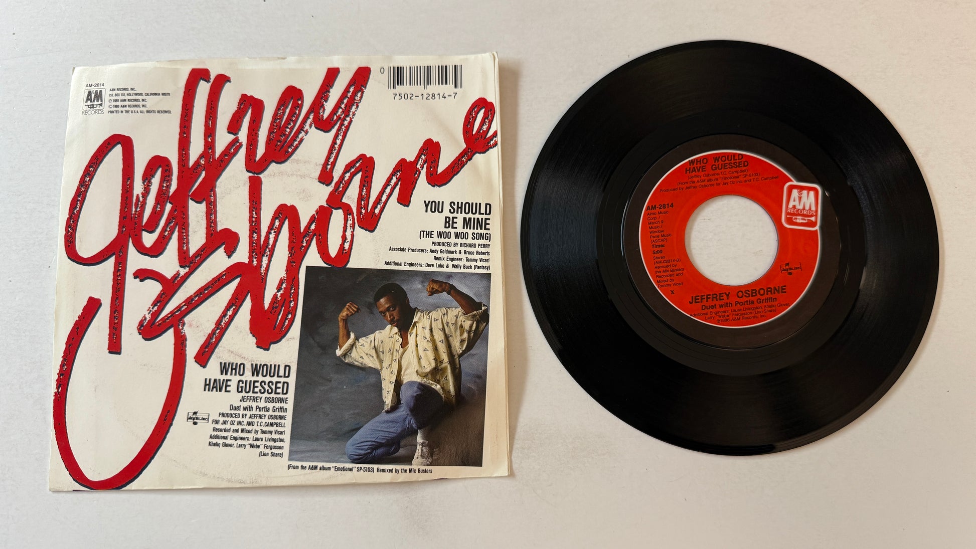 Jeffrey Osborne You Should Be Mine (The Woo Woo Song) Used 45 RPM 7" Vinyl VG+\