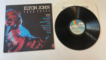 Elton John Your Songs Used Vinyl LP VG+\VG