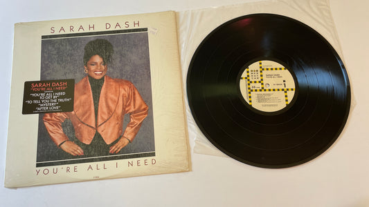 Sarah Dash You're All I Need Used Vinyl LP VG+\VG+