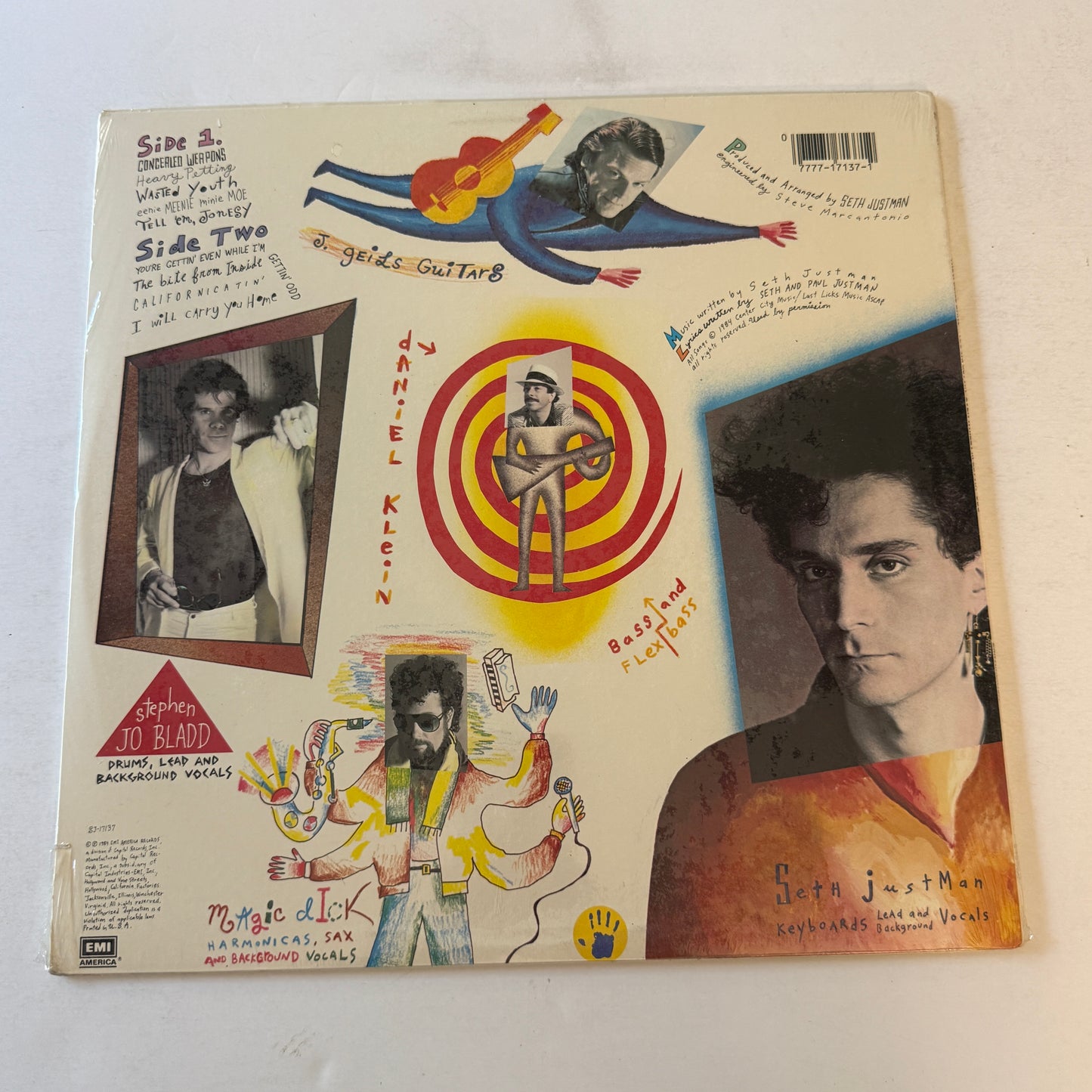 The J. Geils Band You're Gettin' Even While I'm Gettin' Odd Used Vinyl LP NM\NM